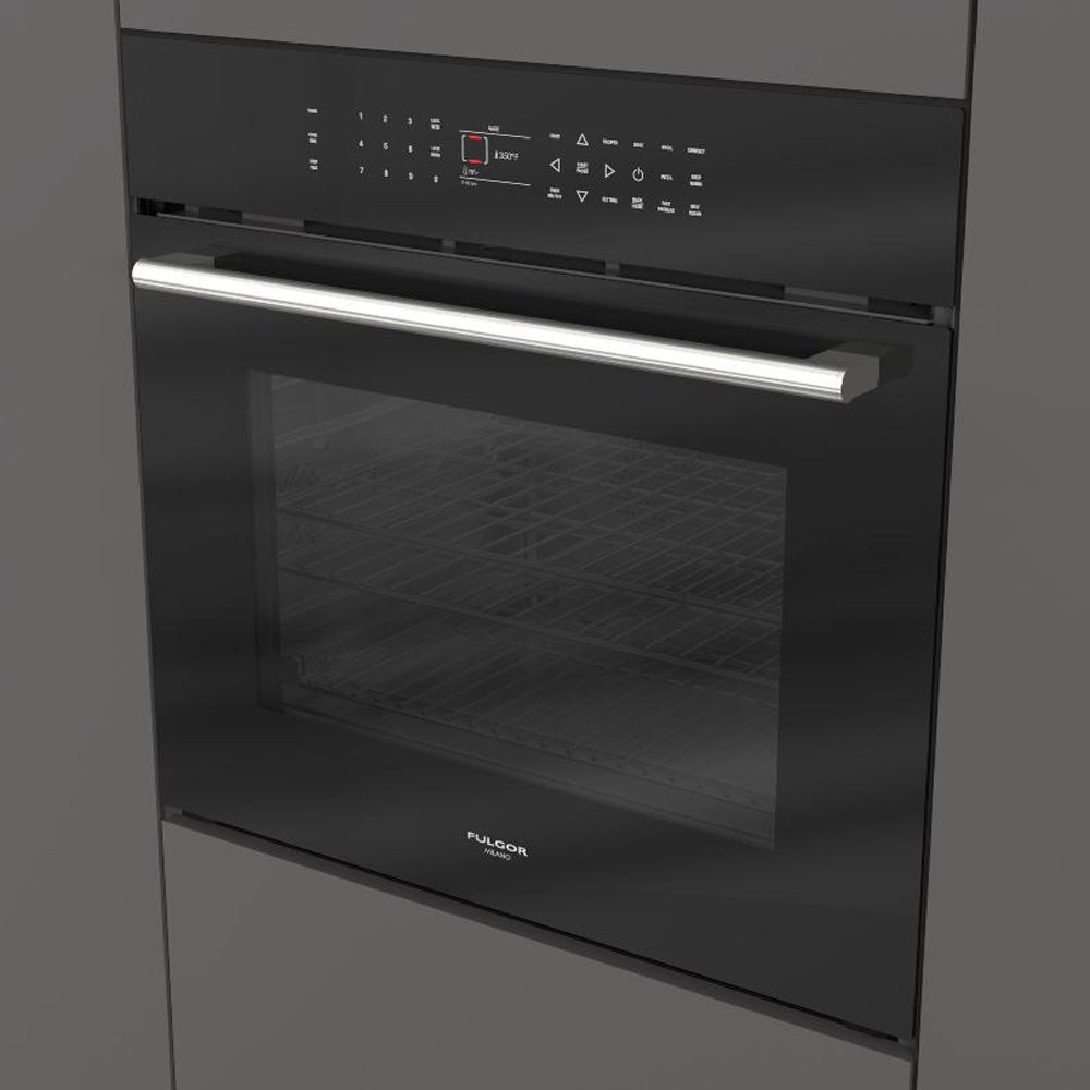 Fulgor Milano 30-inch Built-In Electric Convection Wall Oven with Multiple Color Options (F7SP30) - Perfect for Modern Kitchens, Baking, Roasting & Entertaining