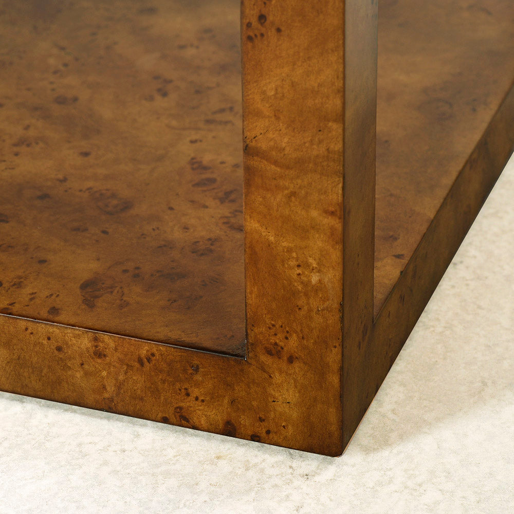 Modern Wooden Arch Side Table - Nightstand for Bedroom, Living Room & Office - Compact End Table with Sleek Design for Small Spaces