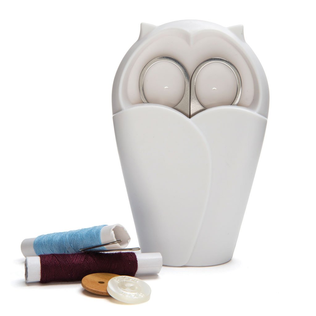 Premium White Archie Nail Scissors Holder - Organize & Protect Your Manicure Tools | Perfect for Home Salons, Travel Kits & Beauty Storage