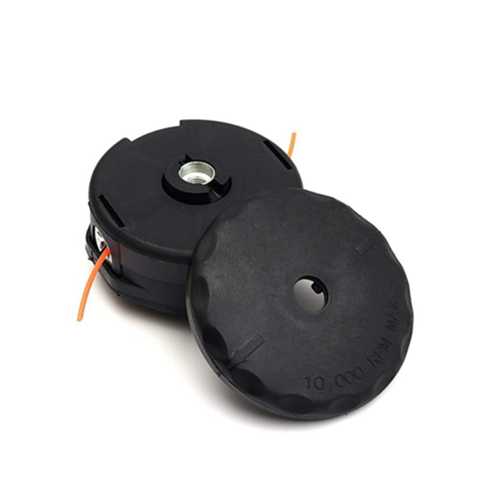 1 Pack Replacement Trimmer Head for Echo Weed Eater SRM-225 SRM-230 SRM-210 PAS210 PAS211 PAS225 Straight Shaft Trimmers - M10x1.25 Screw Model (Not for Heavy Duty) - Perfect for Lawn Care, Yard Maintenance & Landscaping