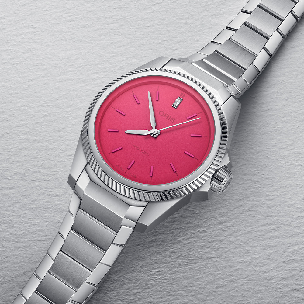 ProPilot X Miss Piggy Edition 34mm Pink Watch for Women - Stylish Rose Gold Bracelet - Perfect for Everyday Wear, Office & Special Occasions