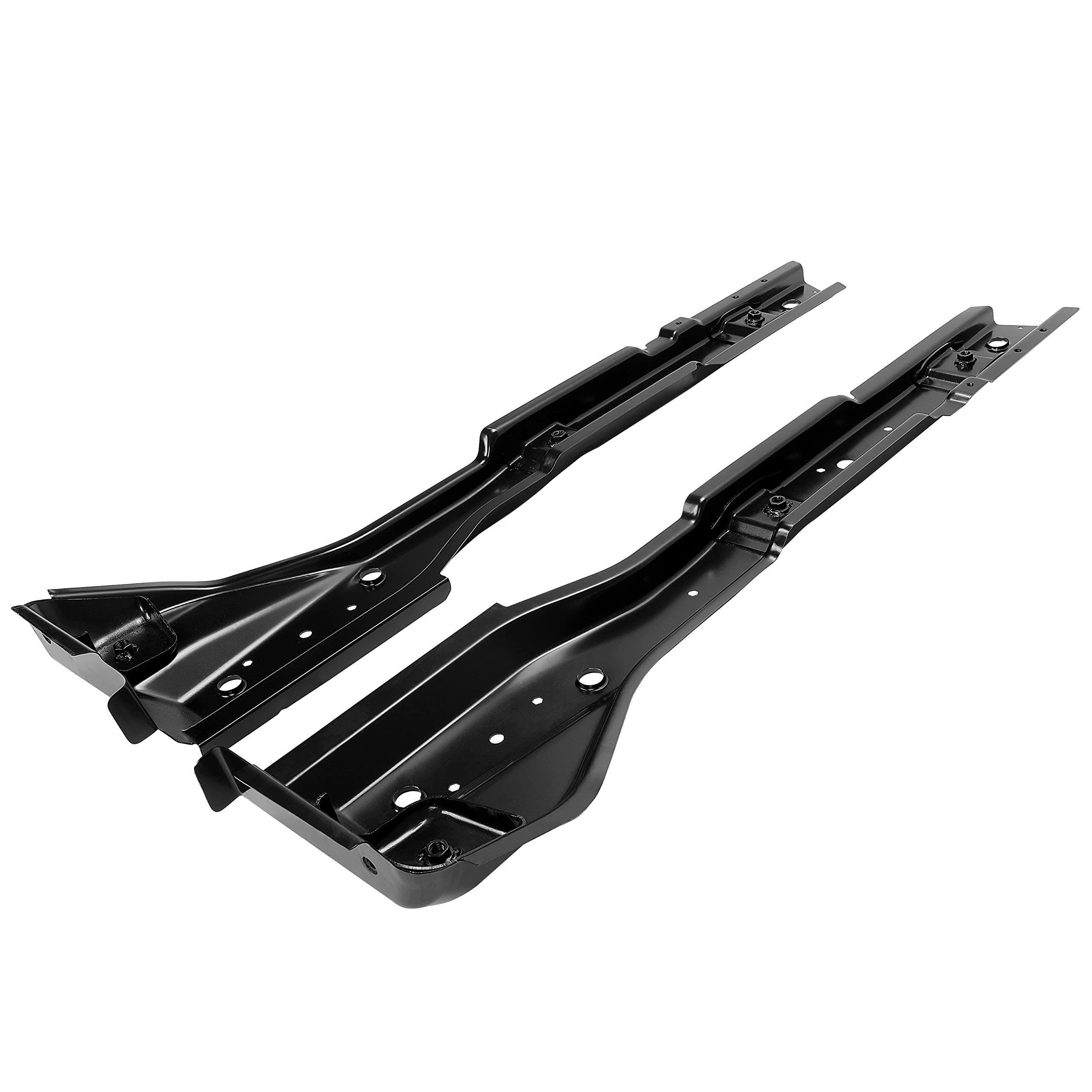 **KUAFU Heavy Duty Steel Floor Supports & Pans for 1997-2006 Jeep TJ Wrangler 2-Door - Left & Right Full Body Mounts & Torque Boxes (2-Pack) - Rust-Proof Electrophoresis Coating - Off-Road & Daily Driving Upgrade**