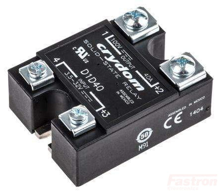 DC60S3 Solid State Relay - 3A 60VDC Load, 3-32VDC Control - Perfect for Industrial Automation, HVAC Systems & Electronic Equipment