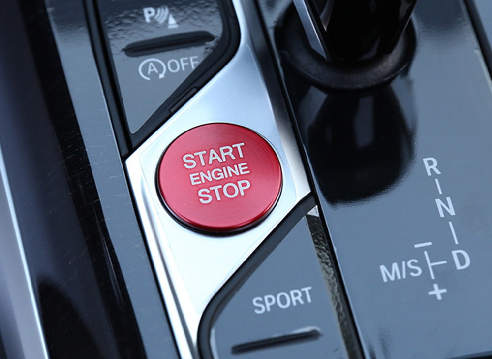 BMW G20 3 Series & G15 8 Series Engine Start/Stop Button Cover - Premium Push Start Protection for Enhanced Interior Style (Perfect for Daily Commute & Car Enthusiasts)