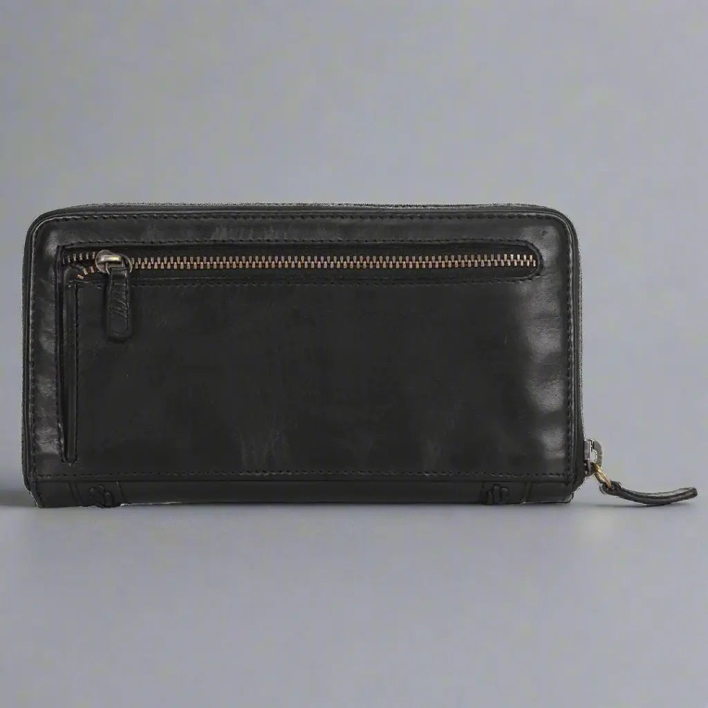 Women's RFID Blocking Zip Around Wallet with Multiple Card Slots - Perfect for Travel, Shopping & Everyday Use