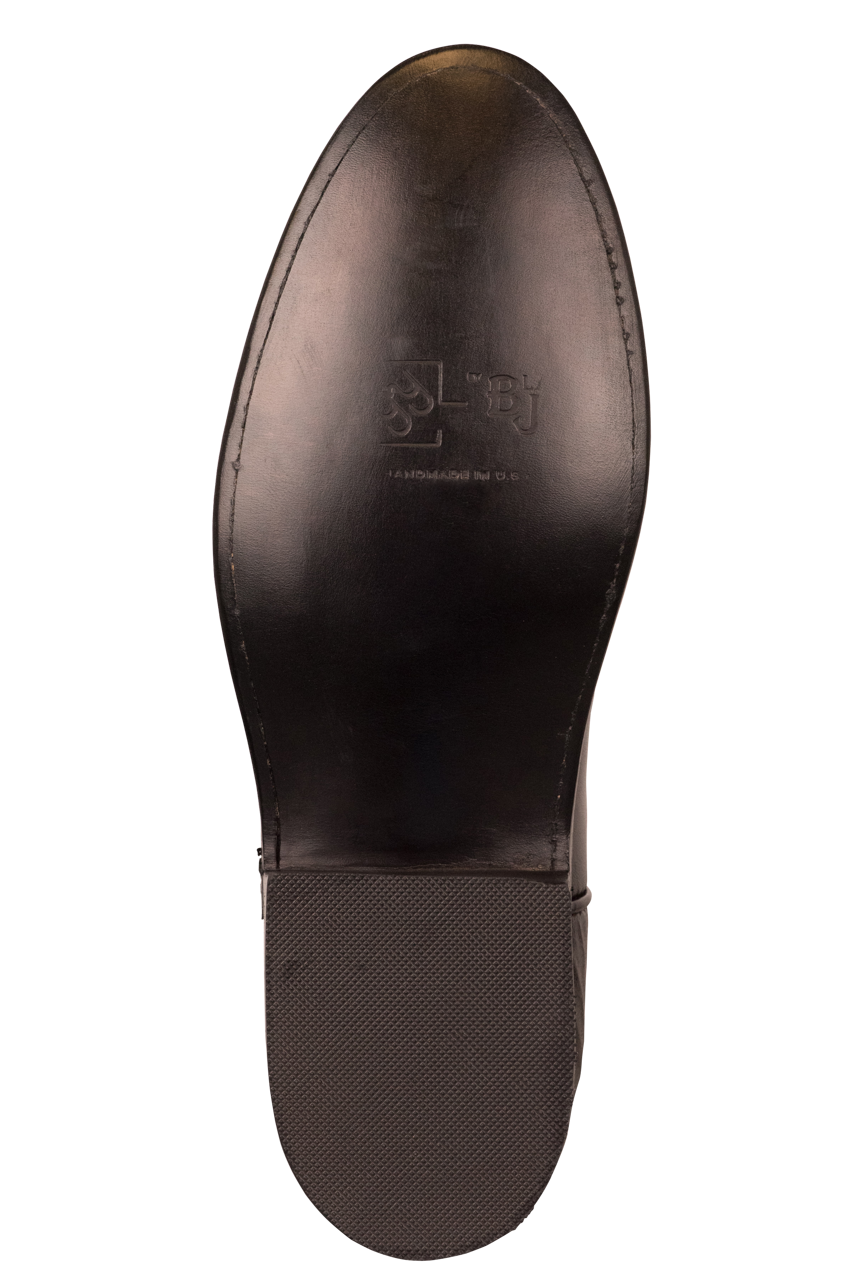 Black Jack Brush Off Goat Roper Boots in Black Cherry - Western Cowboy Boots for Men | Durable Leather Work Boots for Rodeo, Ranch & Outdoor Activities