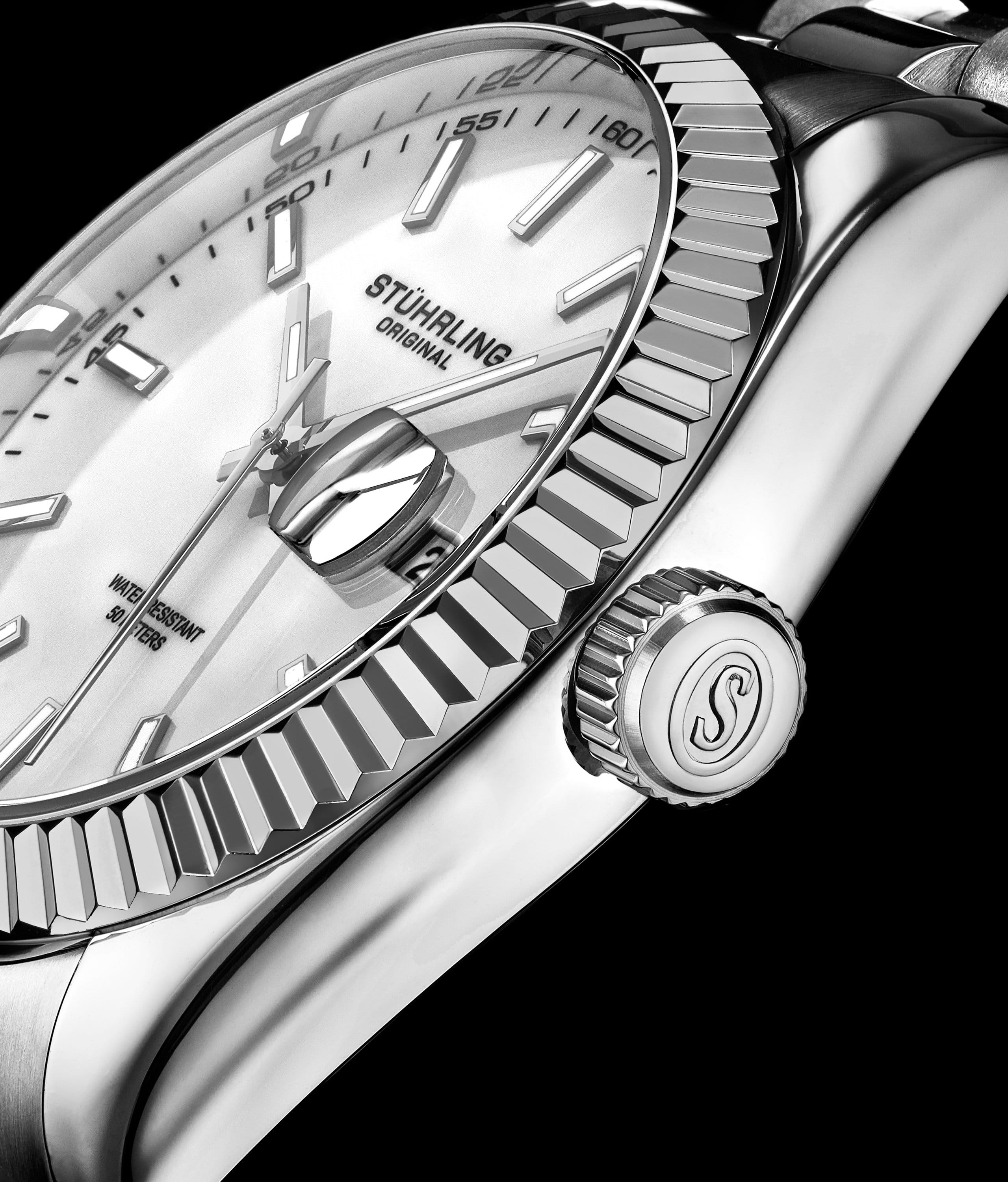 Lineage 3935 Quartz 42mm Classic Men's Watch - Elegant Dress Watch for Business, Formal Occasions & Everyday Wear