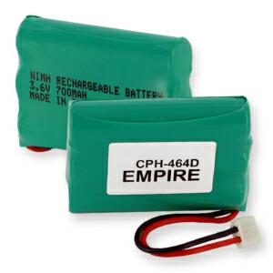 1X3 AAA NiMH 700mAh Rechargeable Batteries with D Connector - Power Your Remote Controls, Toys, and Electronic Devices
