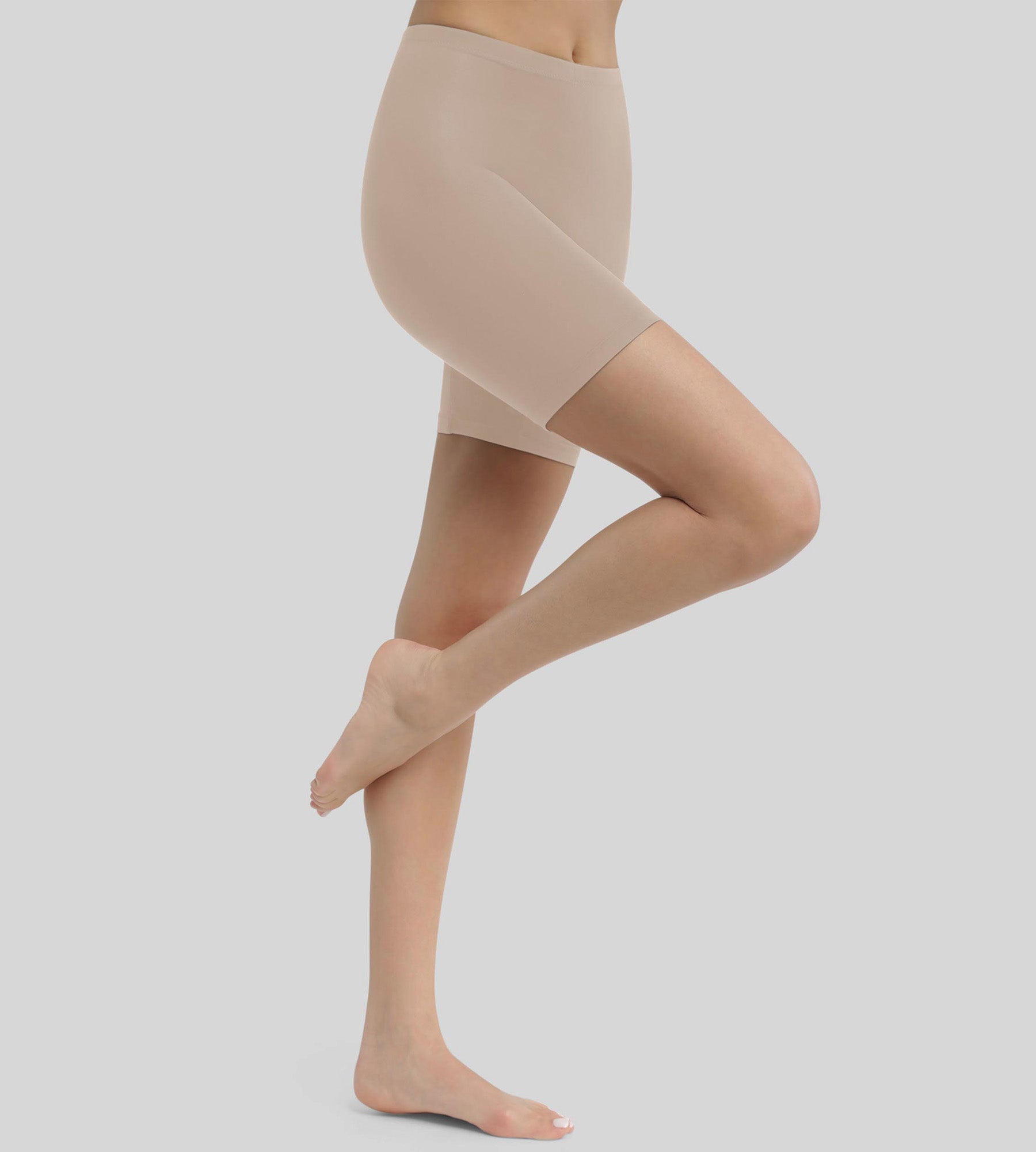 Women's Cycling Shorts Second Skin Nude Dim Relax & Go - Perfect for Biking, Yoga & Gym Workouts