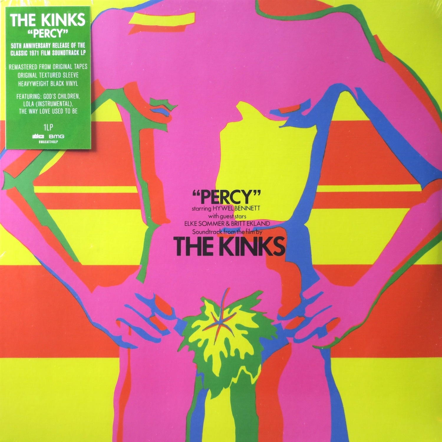 KINKS 'Percy' 180g Heavyweight Vinyl LP Record - Classic Rock Music Album for Audiophiles & Collectors - Perfect for Home Listening, Record Player Setup & Music Enthusiast Gifts