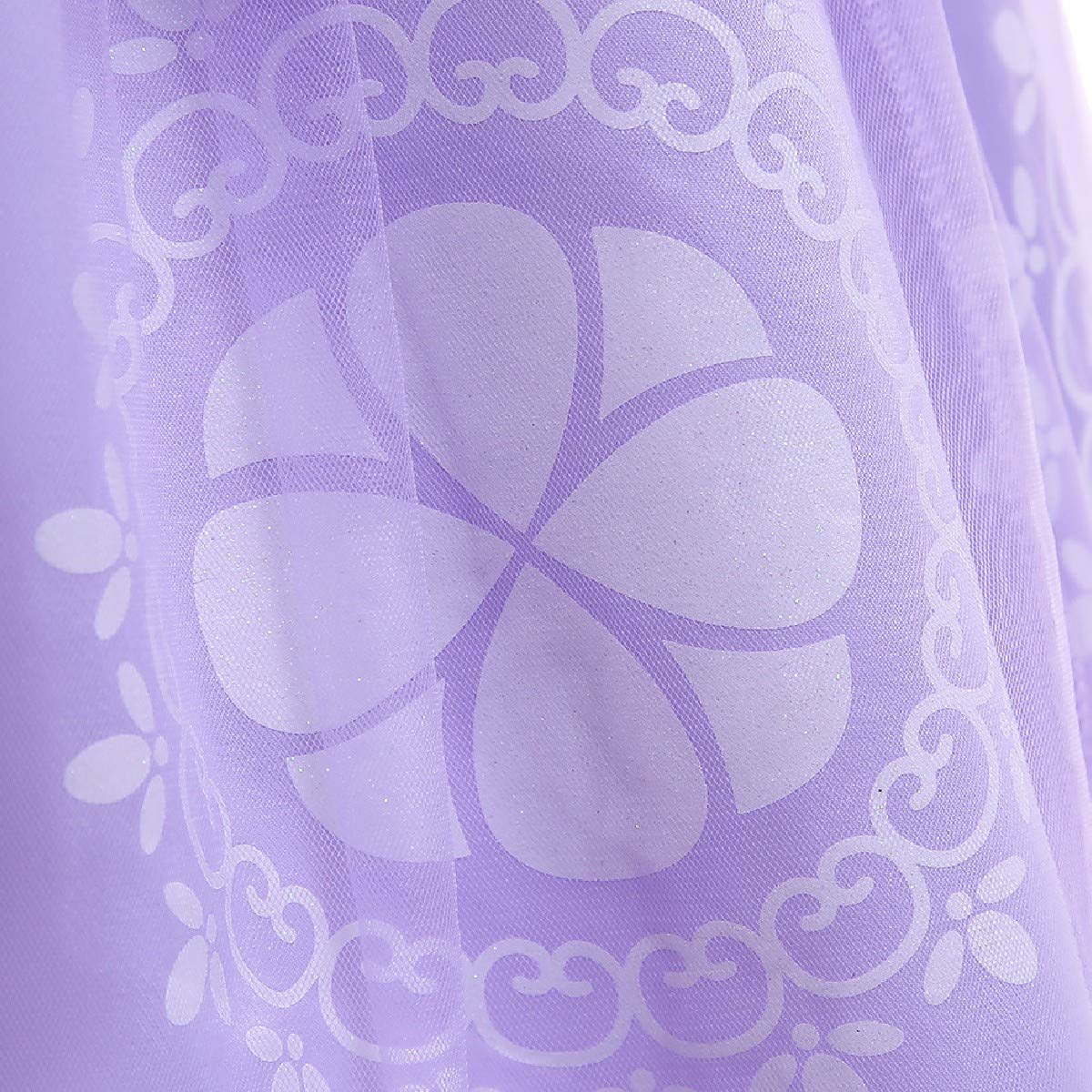 Sofia the First Princess Costume for Girls - Rapunzel Dress Up Outfits for Birthday, Halloween & Cosplay Parties | Perfect for Dress-Up Play, Themed Events & Fairy Tale Adventures