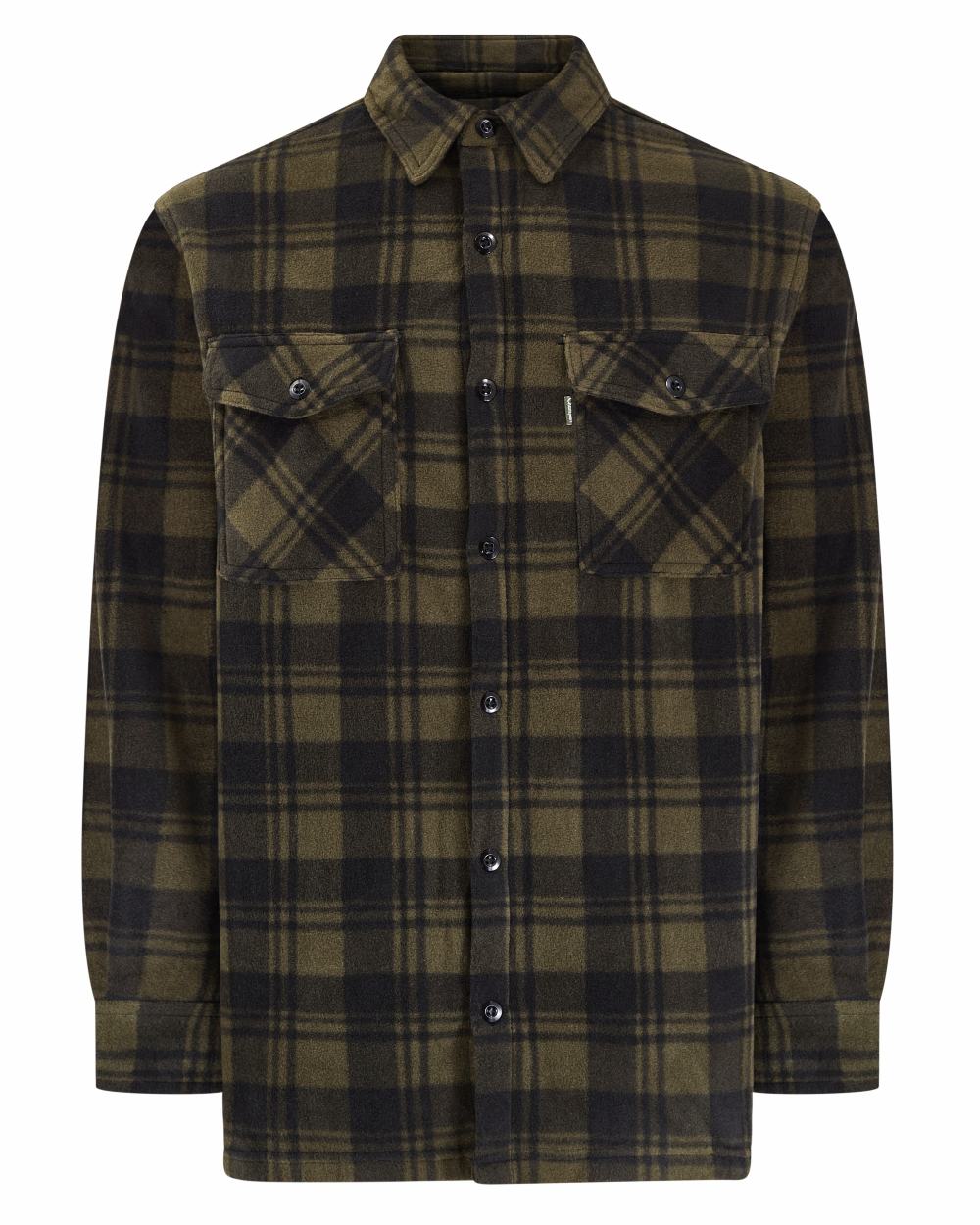 Champion Eskdale Fleece Lined Shirt - Men's Warm Flannel Plaid Button-Up for Winter Outdoor Activities & Casual Wear