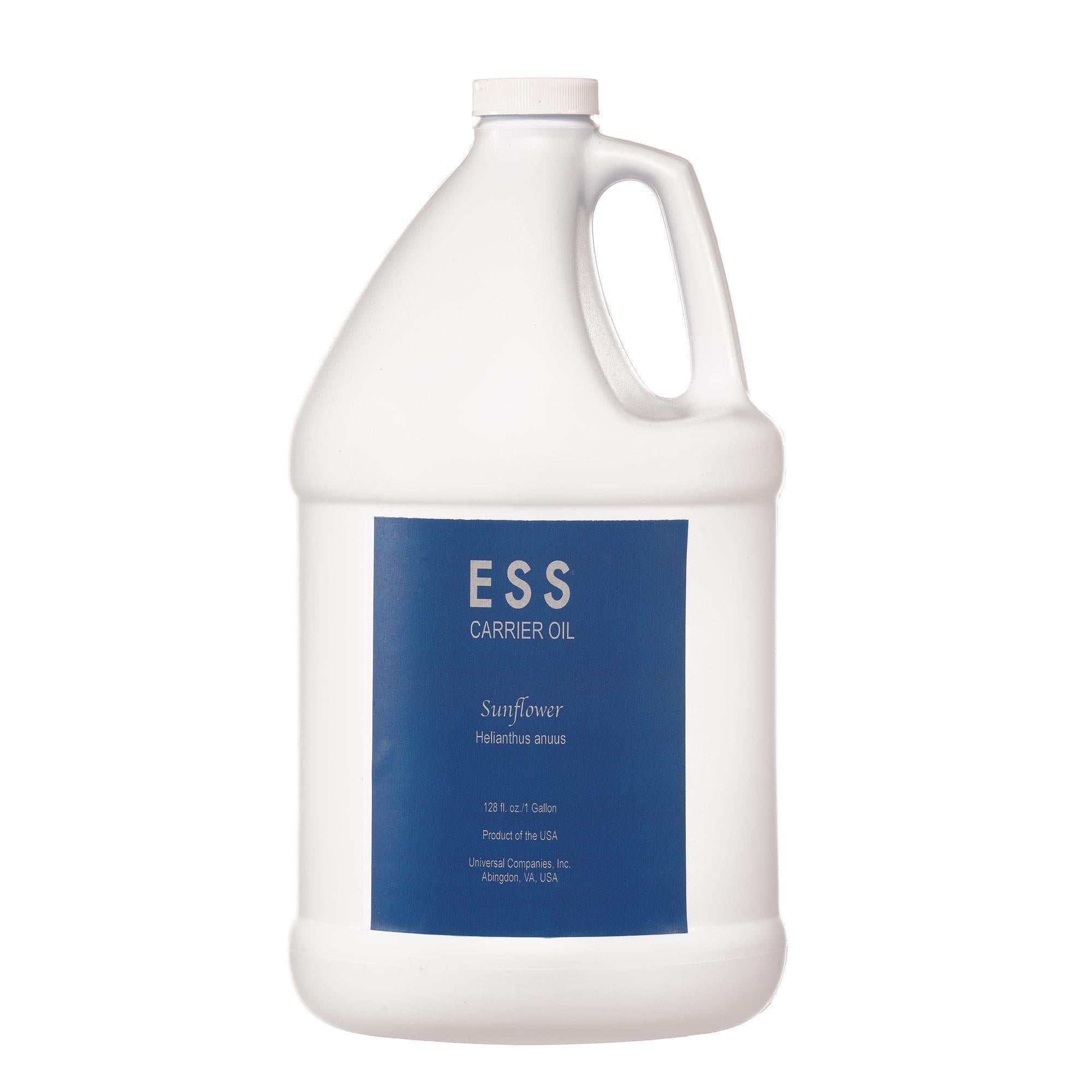 Pure Organic ESS Sunflower Carrier Oil for Skin & Hair Care - Cold Pressed, Unrefined, Natural Moisturizer - Perfect for Massage, Aromatherapy & DIY Beauty Recipes