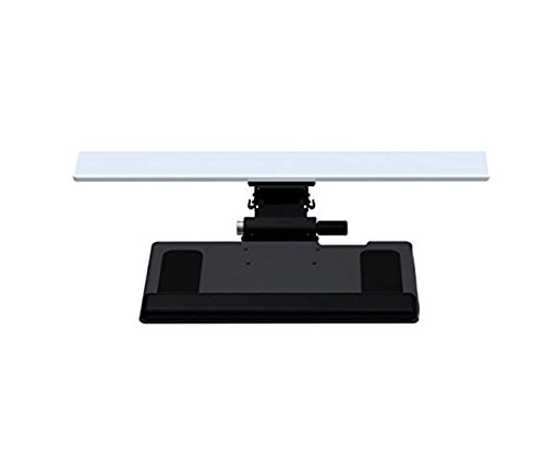 Humanscale 6G900-F22 Black Ergonomic Keyboard Tray with 19-Inch Foam Palm Rest - Standard 900 Keyboard Platform, No Mouse Tray - Perfect for Office Workstations & Home Desks