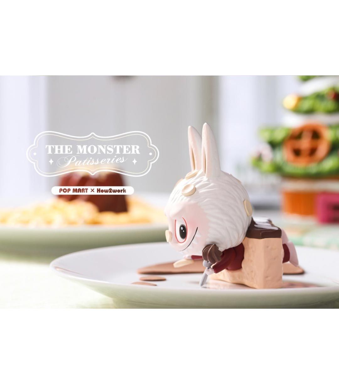 Labubu The Monsters Patisseries Series - Cute Collectible Vinyl Figures for Home Decor, Office Display & Anime Enthusiasts