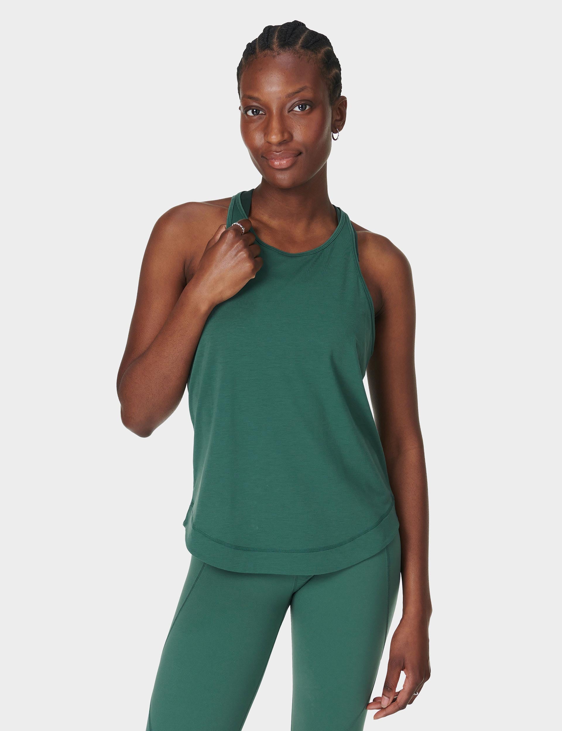 Breathe Easy Running Vest - Lightweight & Breathable Glade Green for Men & Women - Perfect for Jogging, Hiking & Outdoor Workouts