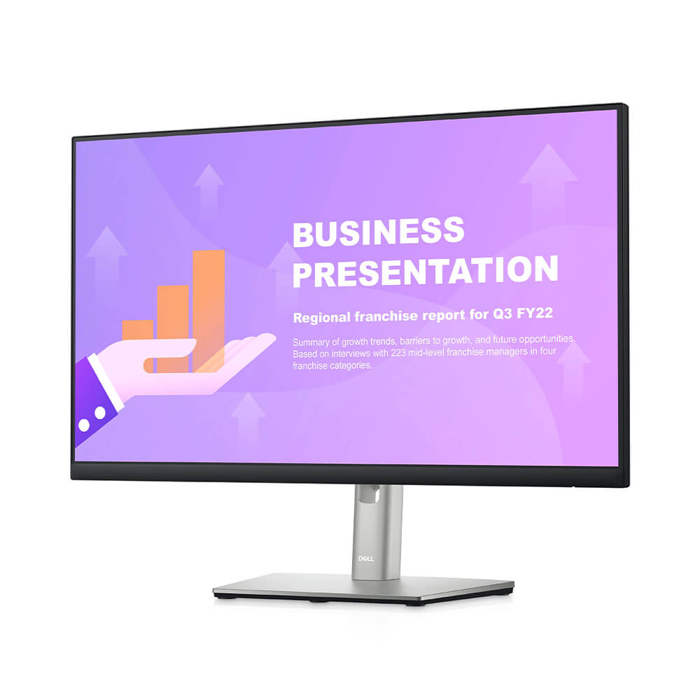 Dell P2422HE 24 Inch FHD 1080p USB-C Business Monitor with IPS Panel - Perfect for Office Work, Home Office, and Professional Workspaces