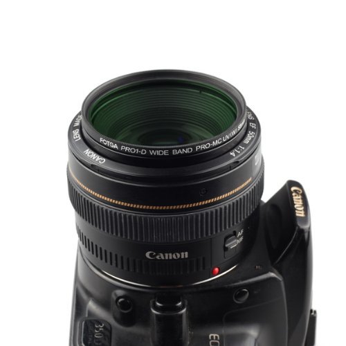 Fotga 49mm Ultra Slim UV Lens Filter with Multi-Coating - Protects Camera Lens from Scratches & Dust - Compatible with Canon, Nikon, Sony, Pentax, Olympus, Panasonic, Fujifilm, Leica, Ricoh, Samsung DSLR Cameras - Ideal for Outdoor Photography, Travel & Everyday Use