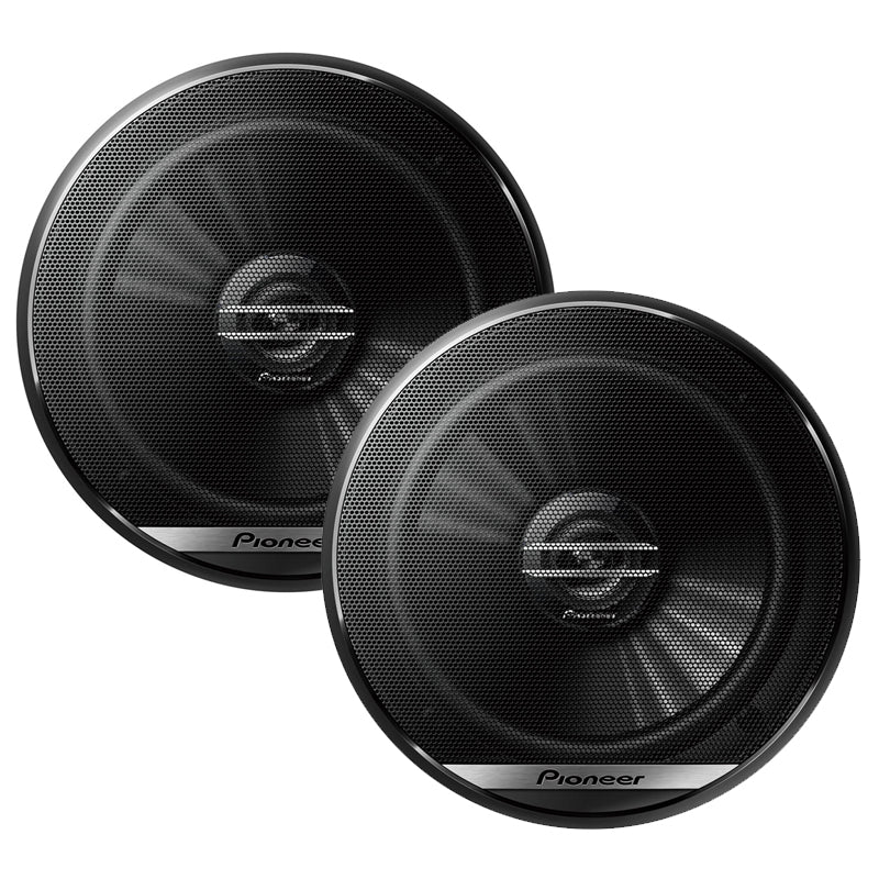 Pioneer TS G1620F 6.5 Inch 2-Way Coaxial Car Speakers - 600W Max Power (80W RMS) - Premium Sound for Cars, Trucks & SUVs - Perfect for Upgrading Factory Audio Systems