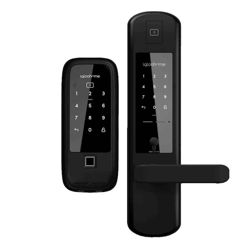 1 Way Sync Digital Mortise Door Lock with Fingerprint - Metal Gate 2 Lock System | Free Basic Installation | Secure Home & Office Access Control