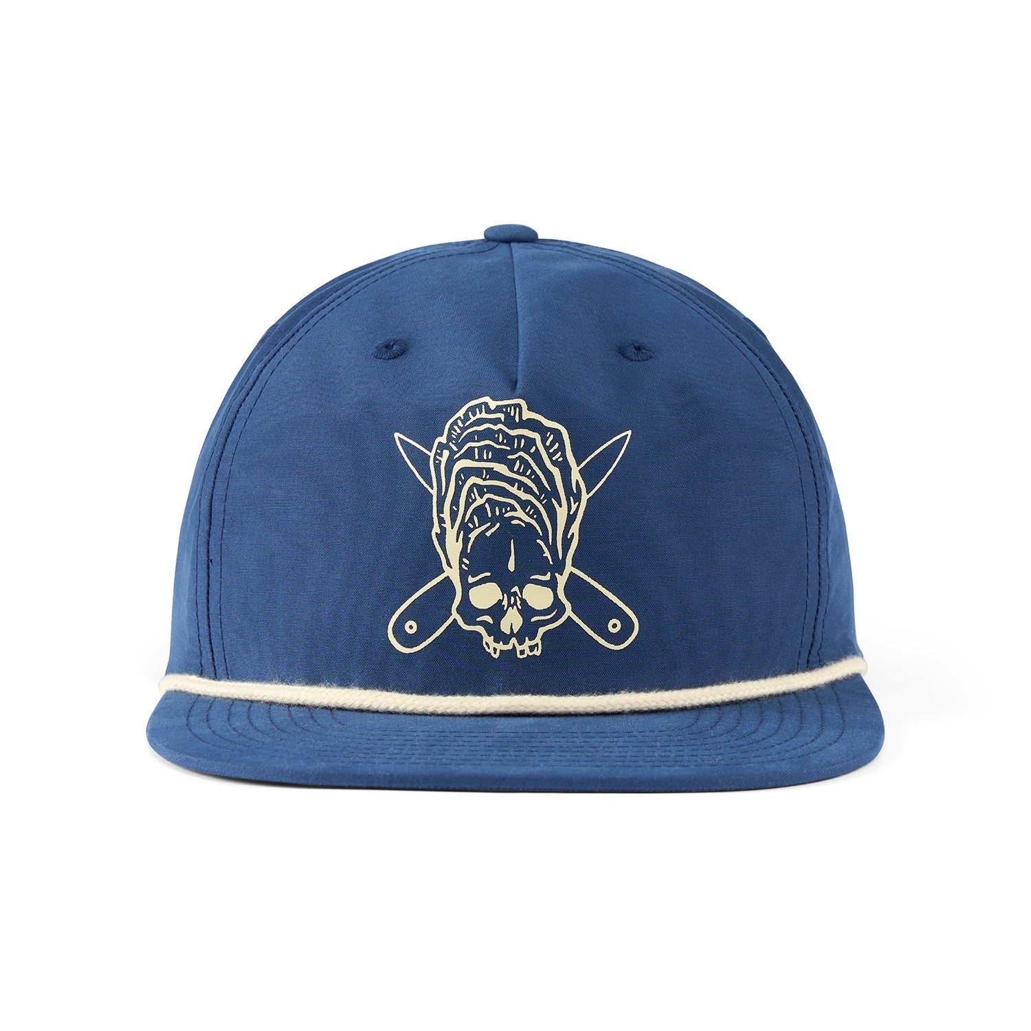 Grundens Zero Shucks Rope Trucker Hat - Waterproof & Durable Fishing Cap for Men & Women - Perfect for Boating, Fishing, and Outdoor Adventures