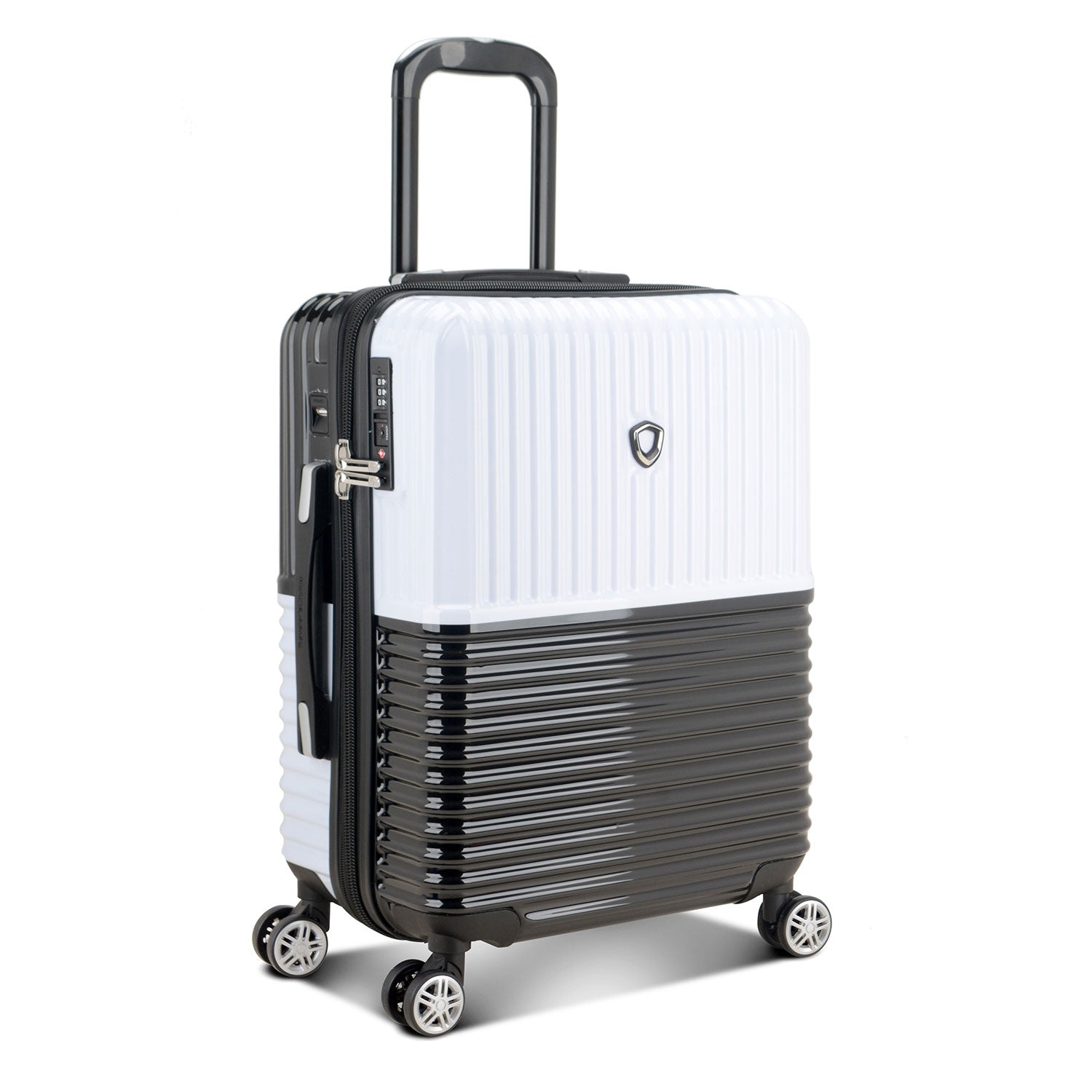Jericho Carry On Luggage - Lightweight Durable Hardshell Suitcase with Spinner Wheels for Air Travel, Business Trips & Weekend Getaways