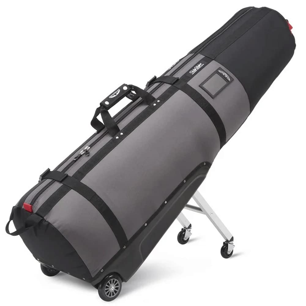 Sun Mountain ClubGlider Journey Wheeled Travel Cover – Premium Golf Bag Travel Case with Smooth Rolling Wheels – Perfect for Air Travel & Golf Tournaments