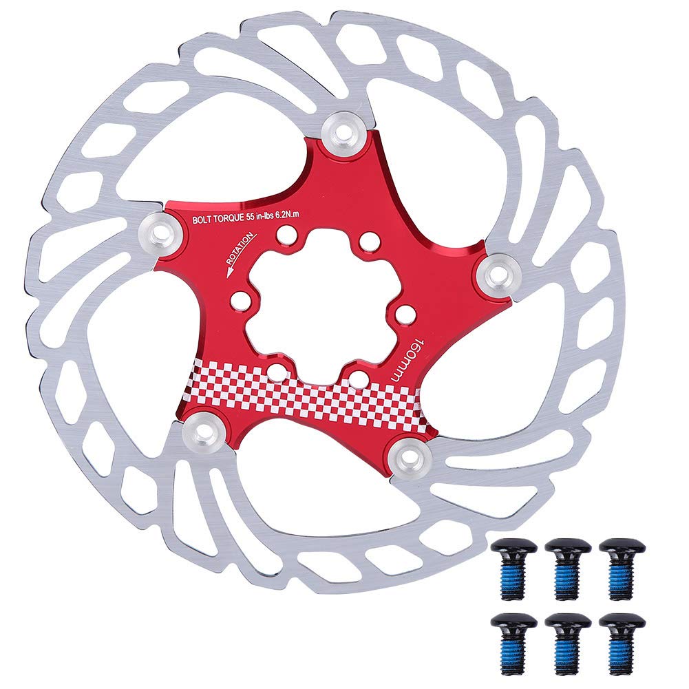 CHICIRIS 203mm Mountain Bike Brake Disc - Adjustable Floating Disc Brake for Road Bikes & Cycling Accessories | Perfect for Outdoor Riding, Trail Adventures & Commuting