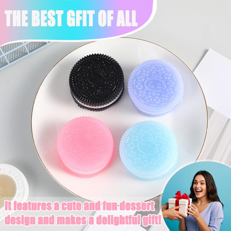 Handmade Silicone Stress Relief Toys - Super Soft Anxiety & Relaxation Squeeze Toys for Adults & Kids - Perfect Desk Accessory for Office, Home & School (Black, 1pc) - Reduce Stress & Improve Focus