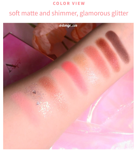Aperire Above Eyeshadow Palette - 12 Highly Pigmented Matte & Shimmer Eyeshadows for Stunning Eye Makeup | Perfect for Day & Night Looks, Parties & Special Occasions