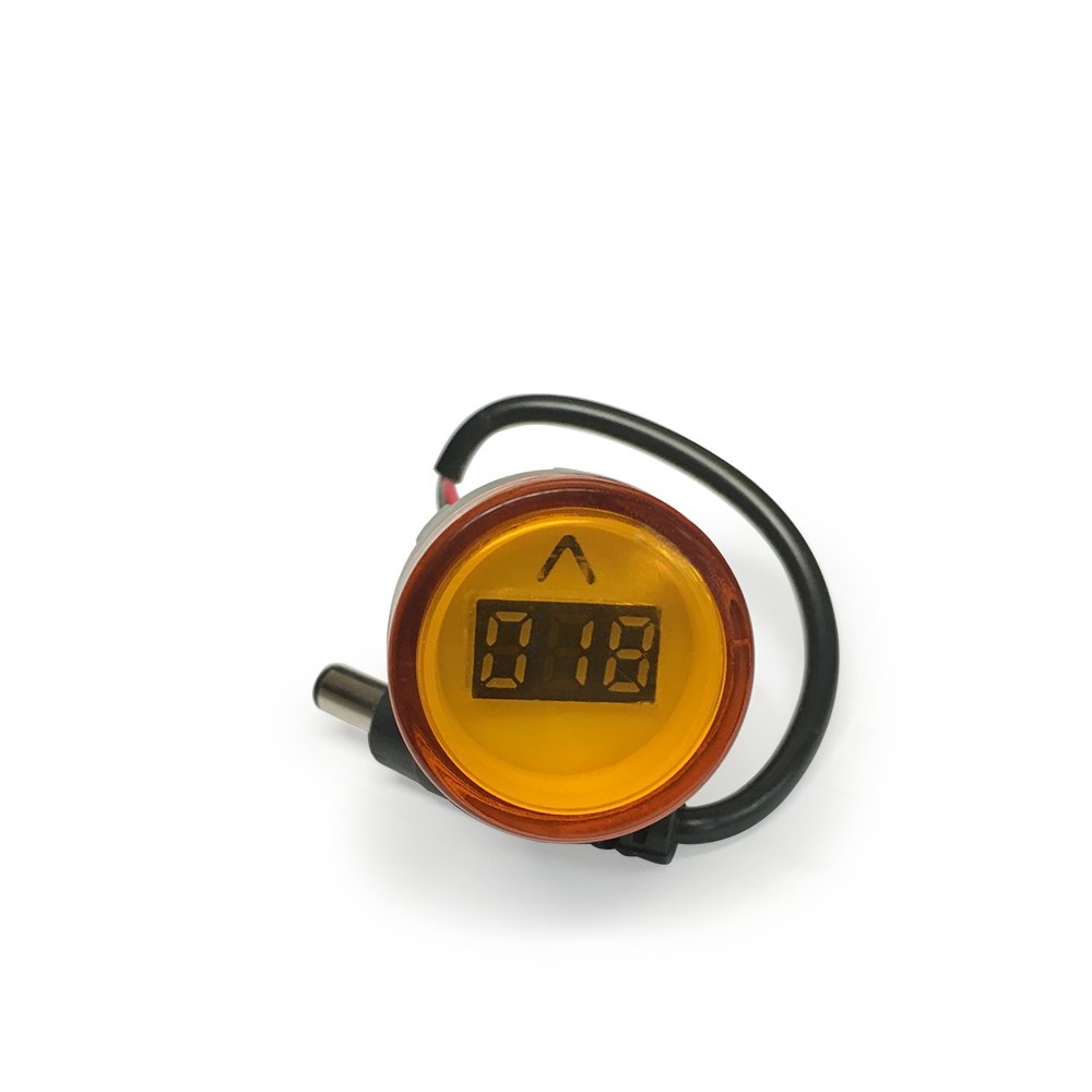 OhmKat Easy-to-Use LED Voltmeter for AC Voltage Testing - Perfect for Video Doorbell Power Supply & Home Electrical Safety Checks