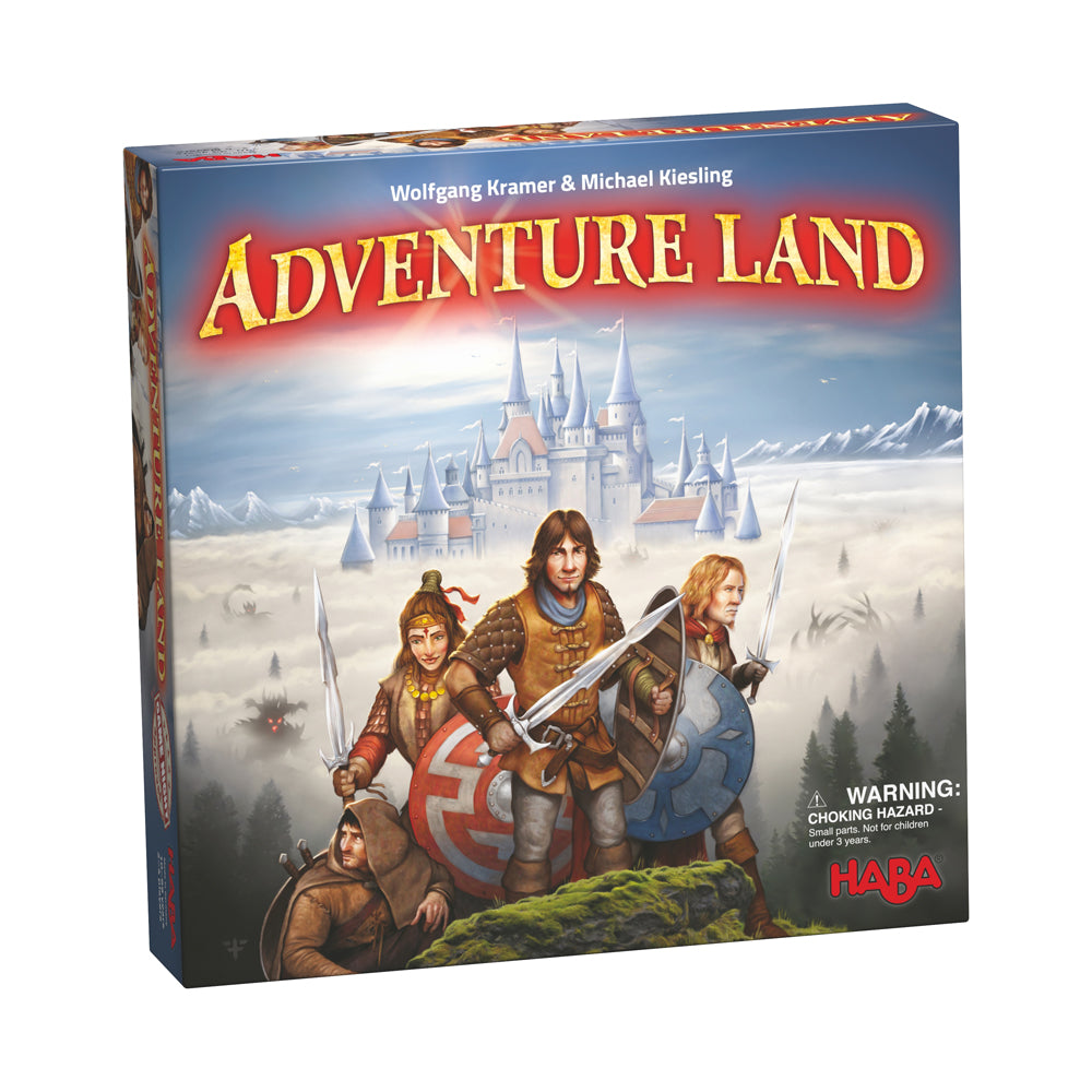 HABA Adventure Land Strategy Board Game for Kids & Families - Fun Fantasy Quest Game for Game Nights & Family Gatherings