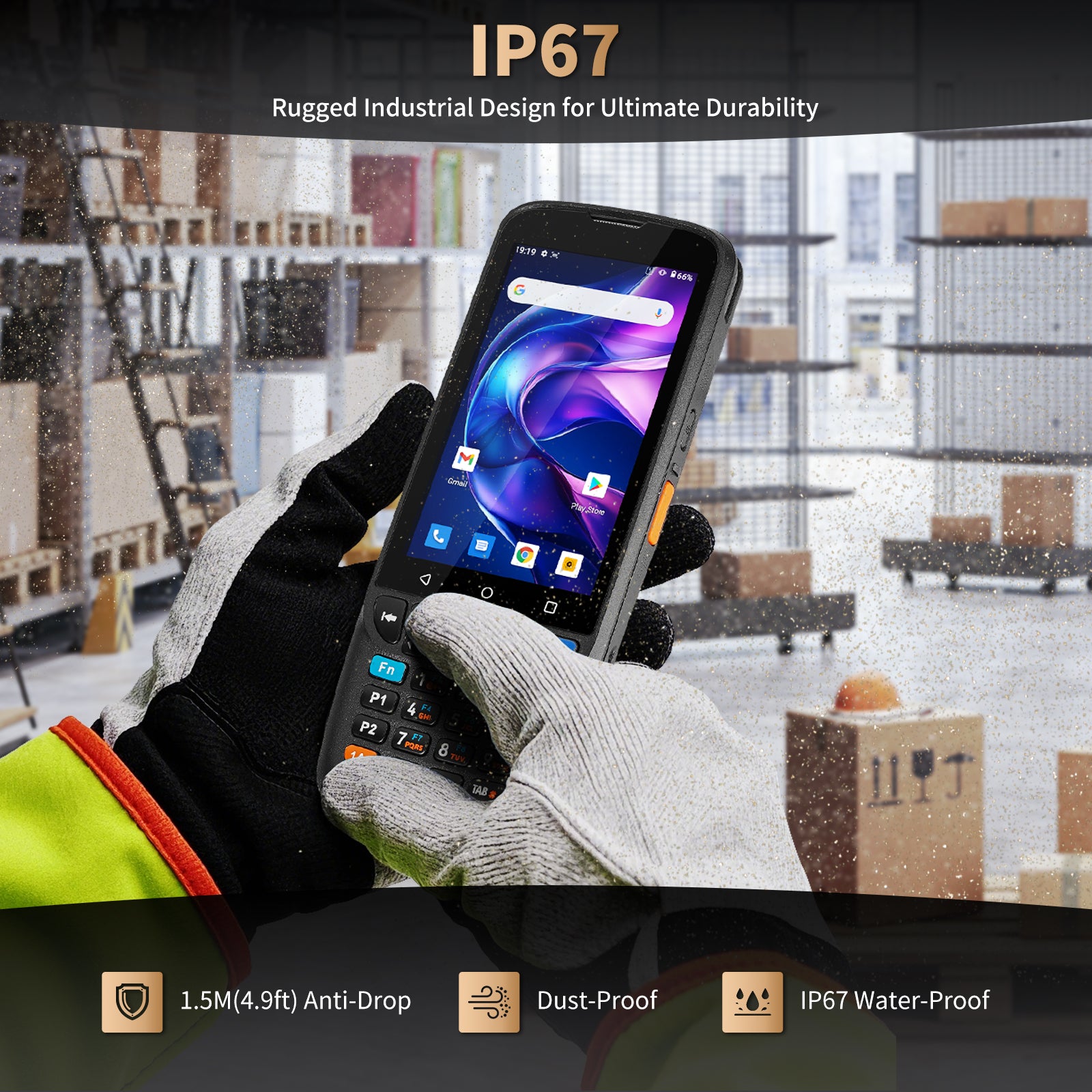 Q500 PDA Scanner - High Performance Barcode Scanner for Retail, Warehouse & Inventory Management | Fast & Accurate Scanning for Efficient Business Operations
