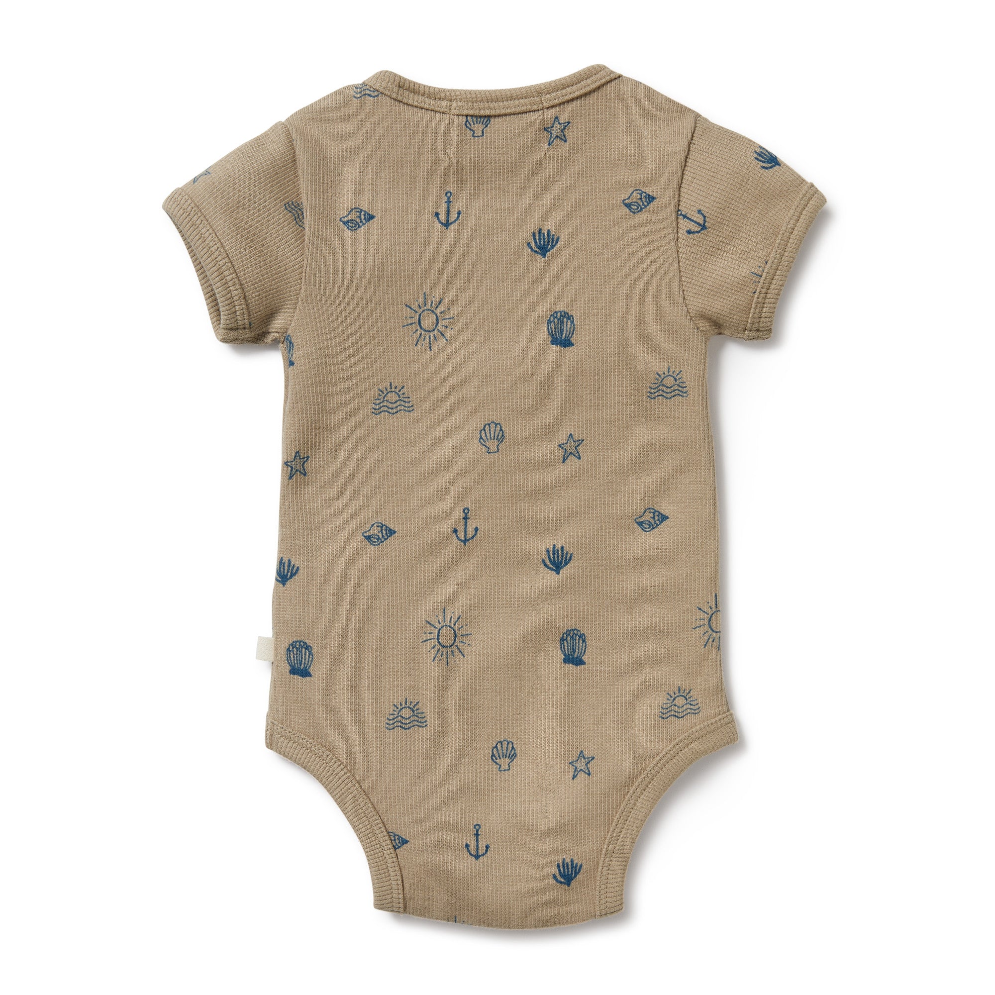 Organic Cotton Henley Bodysuit for Women - Soft Summer T-Shirt with Button Detail | Perfect for Casual Wear, Layering & Maternity Outfits