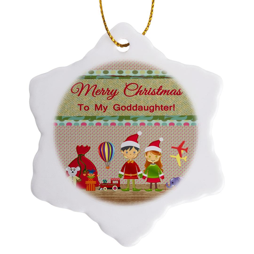 3D Christmas Elf Ornament - Santa Workshop Decor for Kids