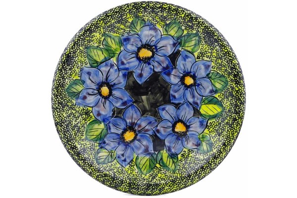 10-Inch Midnight Glow Ceramic Dinner Plates - Elegant Dinnerware Set for Home, Restaurant & Special Occasions | Microwave & Dishwasher Safe
