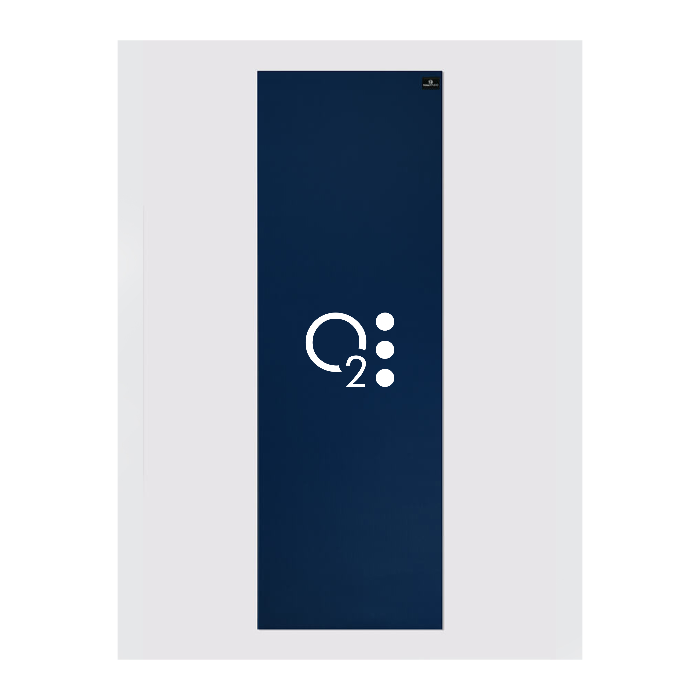 Custom Personalized Yoga Mat 6mm Thick - Navy Blue with Your Own Design | Perfect for Home Workouts, Studio Classes & Meditation Practice