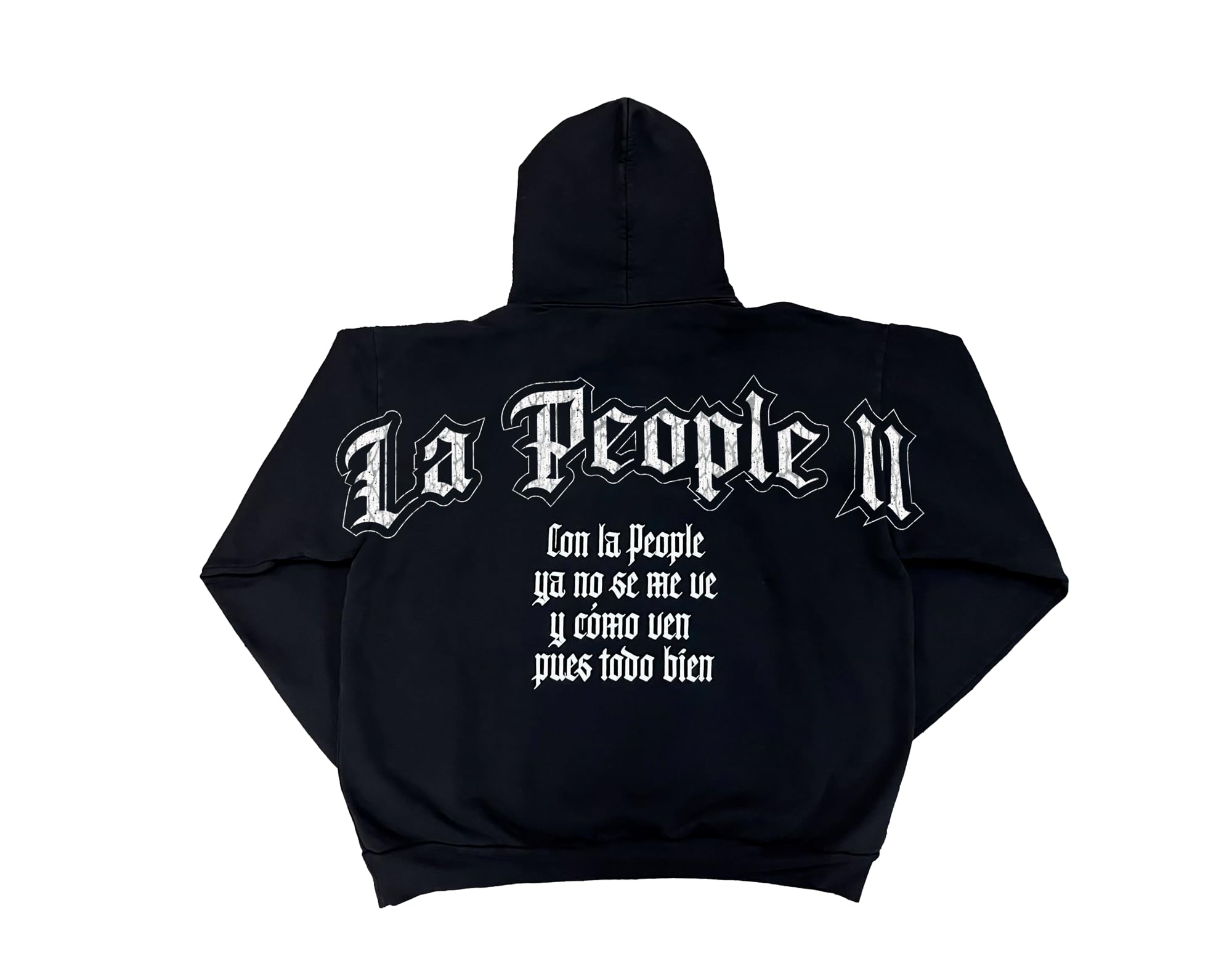 Unisex Oversized Black Hoodie for Men & Women - Comfortable Streetwear & Loungewear for Casual Outings & Relaxation
