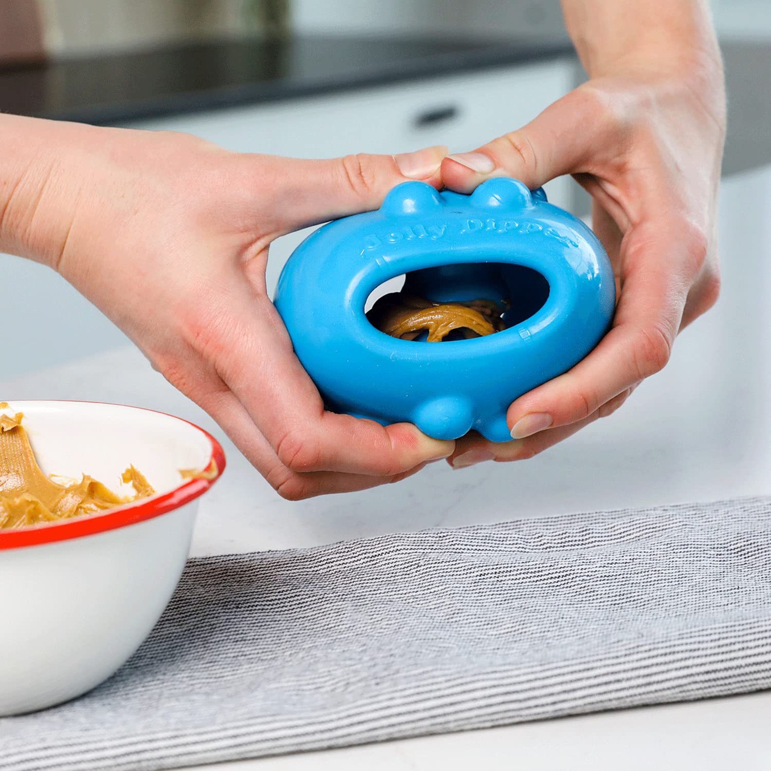 Jolly Dipper Treat Dispensing Dog Toy - Interactive Puzzle Feeder for Small & Medium Dogs - Fun Training Reward Toy for Indoor & Outdoor Play