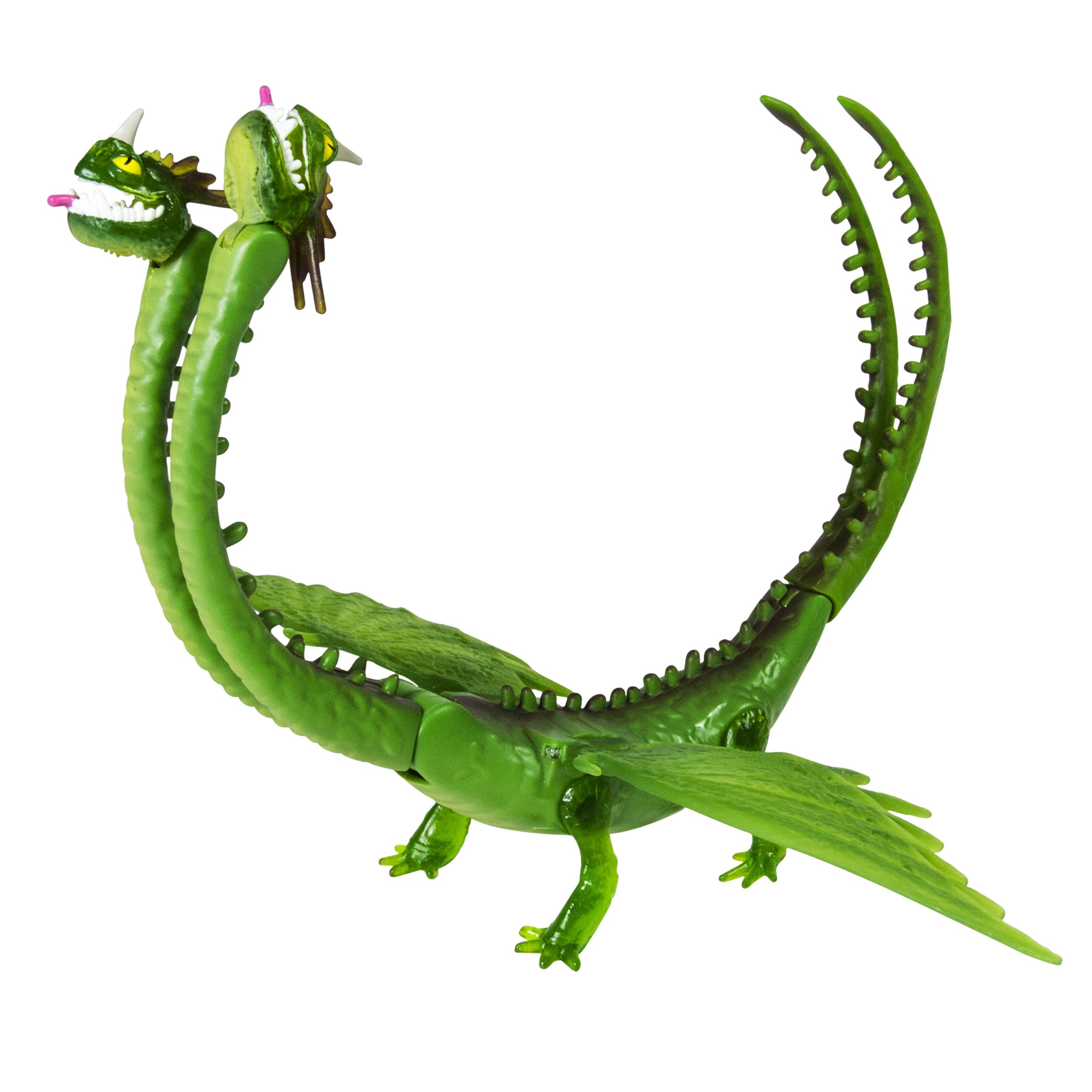 Dreamworks How to Train Your Dragon 2 - Belch & Barf Zippleback Dragon Action Figure with Fire-Breathing Feature | Collectible Toy for Kids & Movie Fans | Perfect for Playtime, Display & Gift Giving