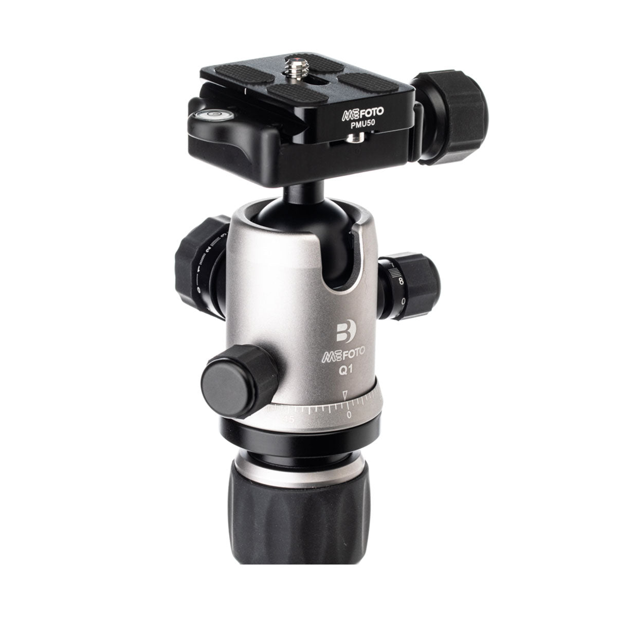 Benro MeFOTO RoadTrip Aluminum Tripod Kit (Titanium) - Lightweight Travel Tripod for DSLR Cameras - Perfect for Photography, Vlogging & Outdoor Adventures