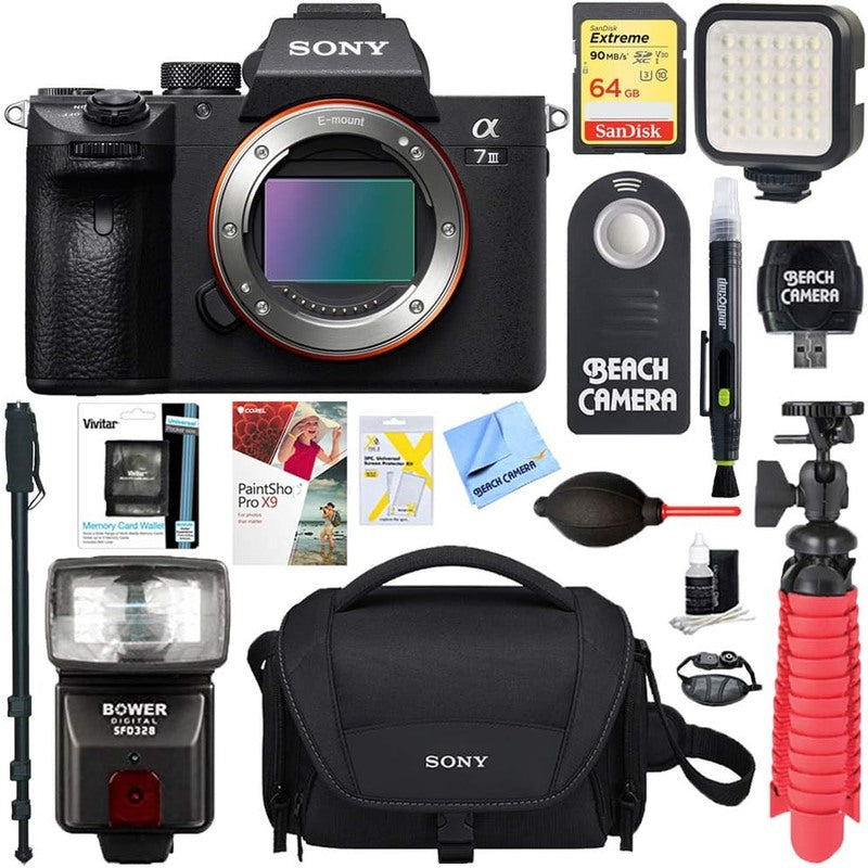 Sony A7 III Full Frame Mirrorless Camera with 28-70mm Lens Kit | Professional Photography, Vlogging & Travel | High Resolution 24.2MP, 4K Video, Fast Autofocus