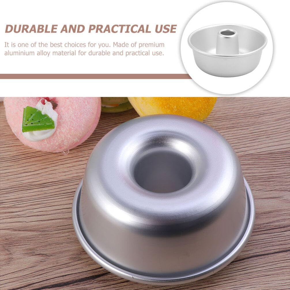 Cabilock 9.4X9.4CM Non-Stick Donut Pan, Bread Slicer & Baking Tray Set - Perfect for Homemade Donuts, Pound Cakes, Muffins and DIY Baking - Ideal for Parties, Breakfast, Desserts and Gift Giving