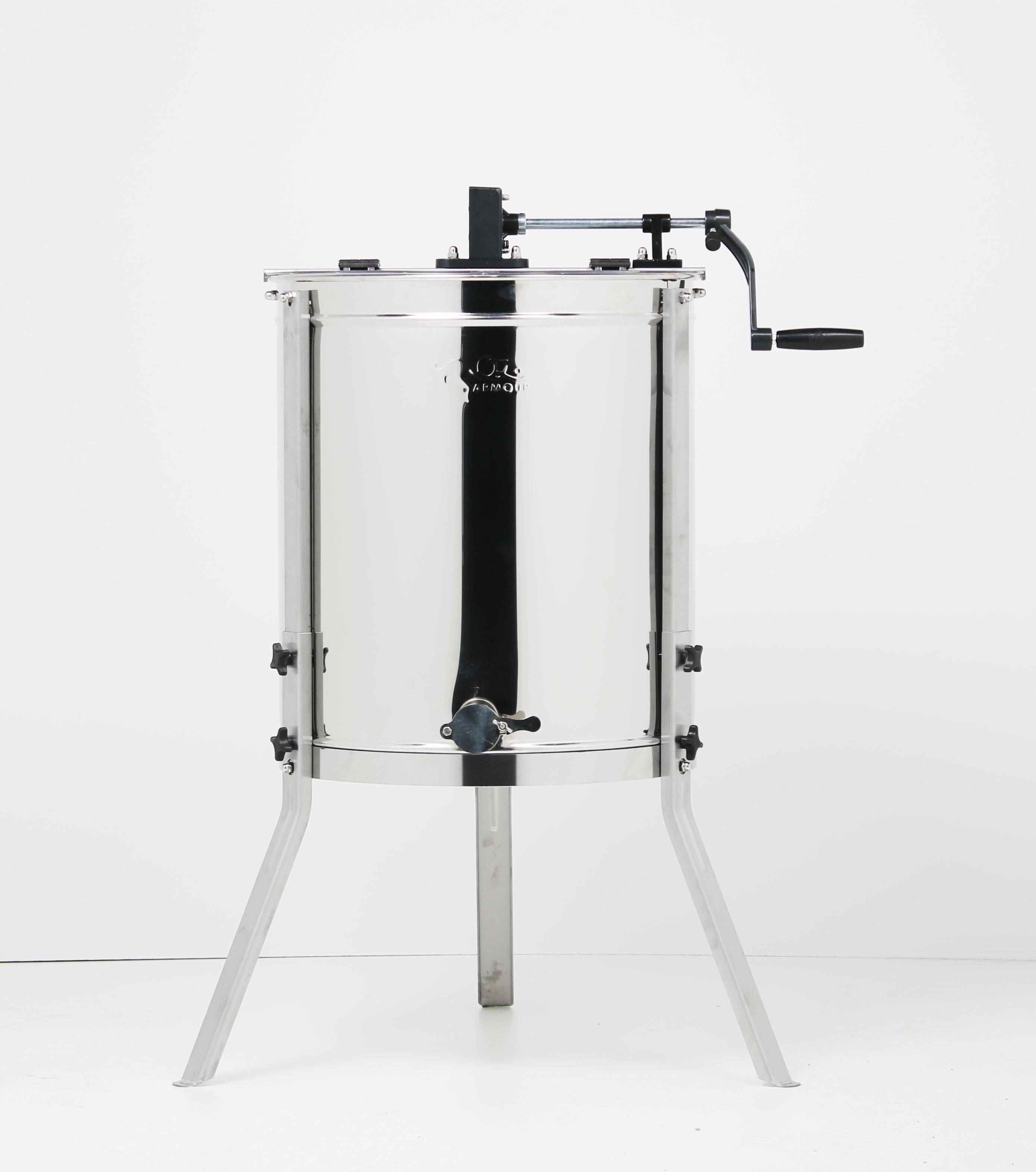 3-12 Frame Manual Honey Extractor for Beekeeping - Stainless Steel Beekeeping Equipment for Home & Commercial Use - Extract Pure Honey Easily for DIY, Gifts & More