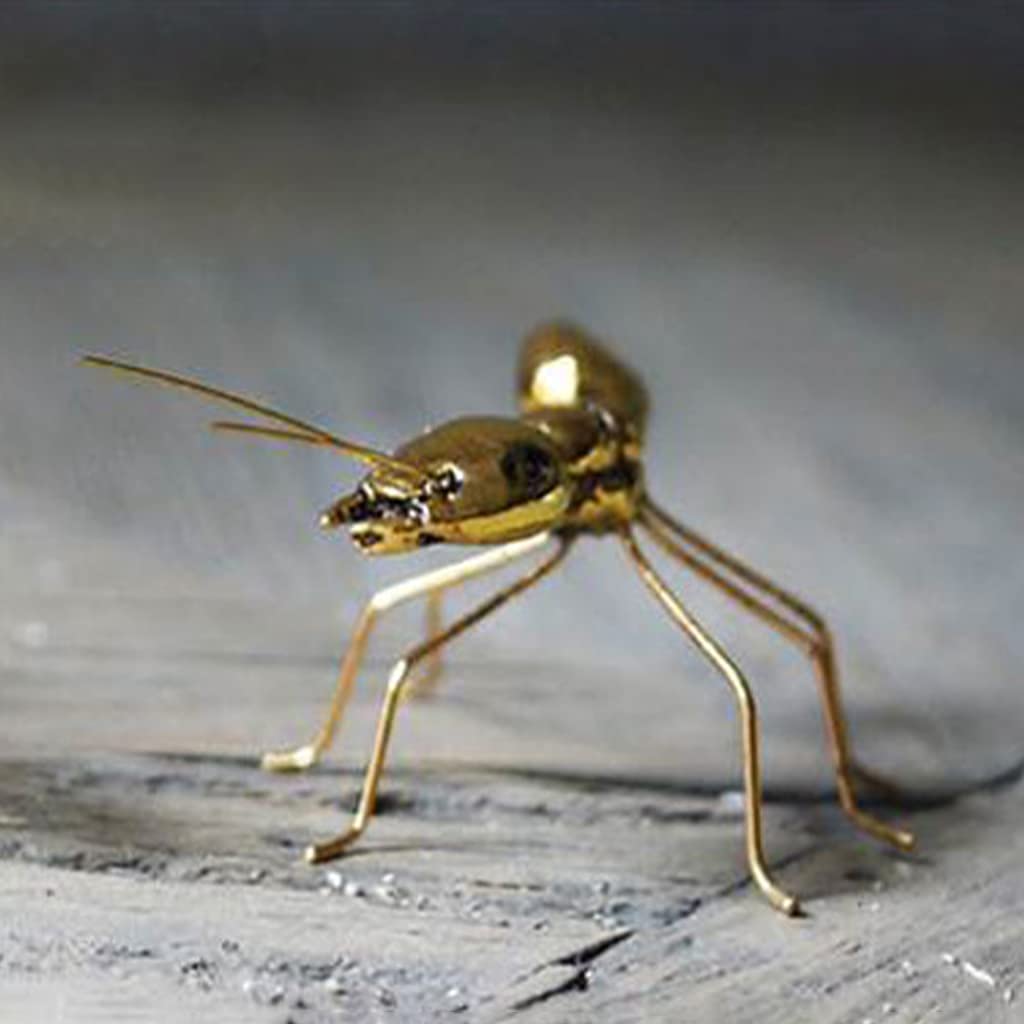 Metal Ant Sculpture - Animal Insect Figurine for Home, Office, Garden, Patio & Car Decor - Desktop Ornament & Yard Statue - Perfect for Nature Lovers & Unique Gift Ideas