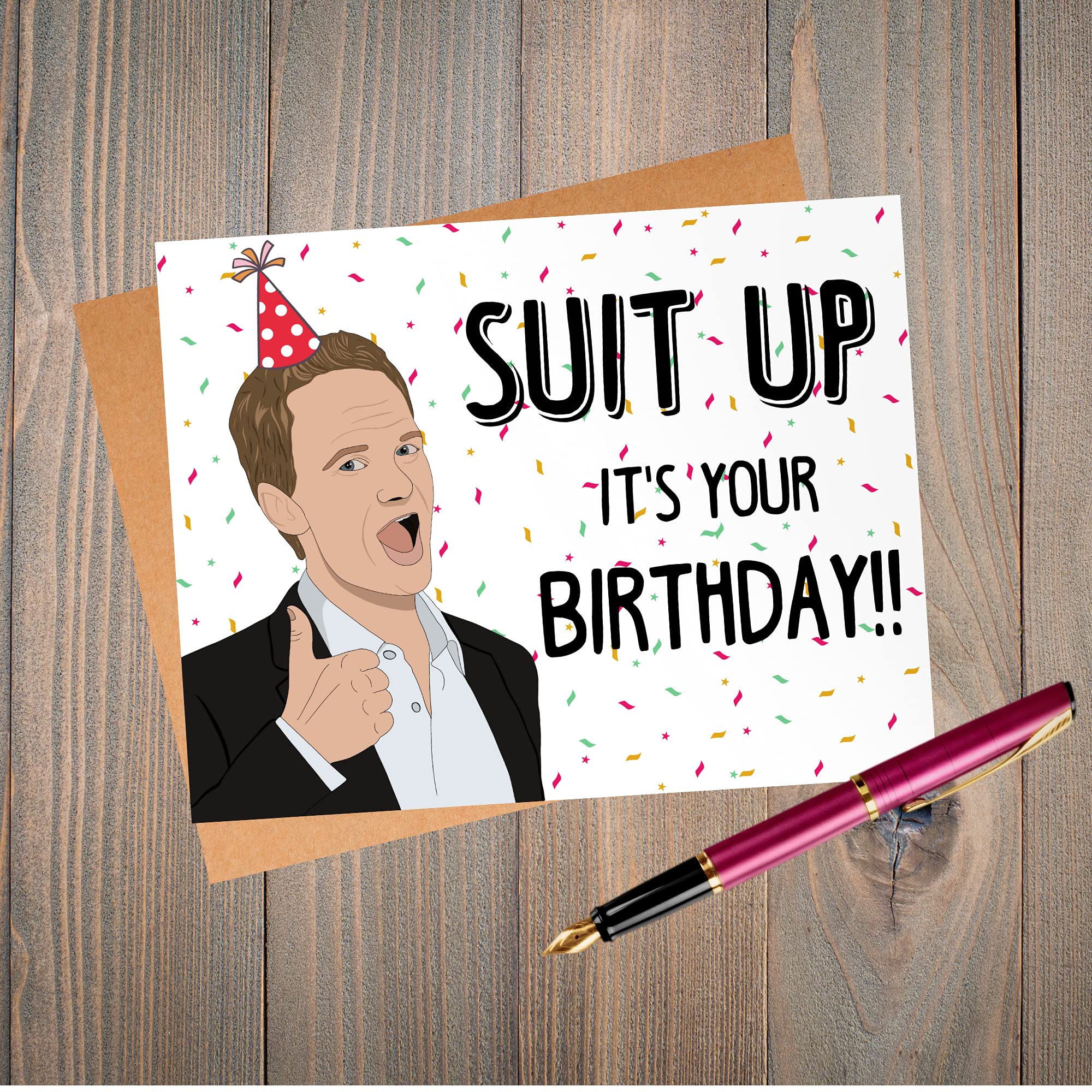 Funny Birthday Greeting Card for Him & Her - Happy Wishes - Perfect Gift for Friends & Family