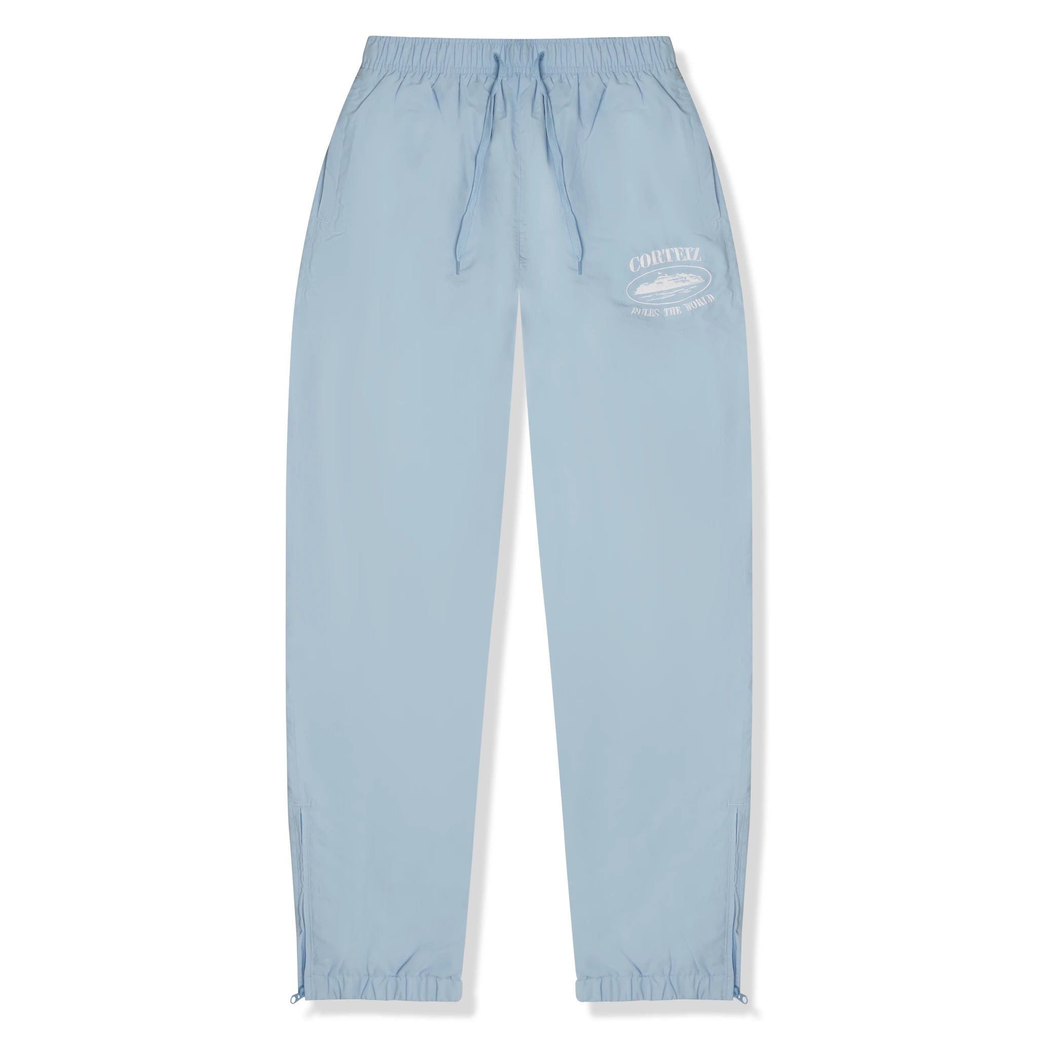 Corteiz Shukushuku Baby Blue Tracksuit for Men & Women - Soft Cotton Jogging Suit with Hoodie & Pants Set - Perfect for Gym, Running, and Casual Wear