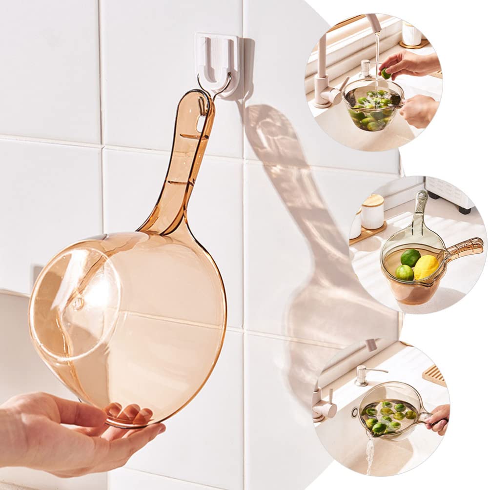 3pcs Thickened Kids Water Scoop for Bath & Kitchen Use