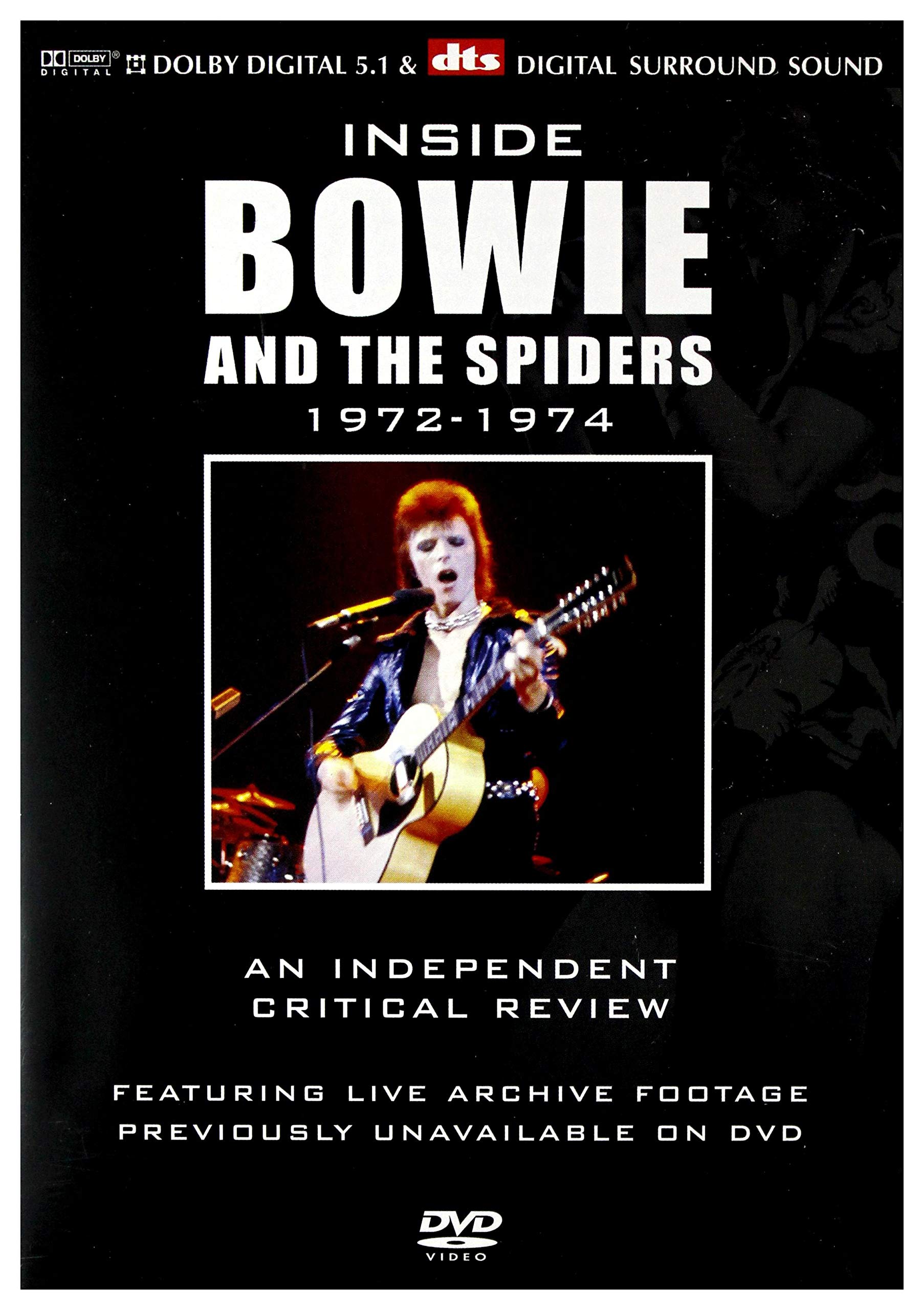 David Bowie - Inside David Bowie 1972 To 1974 DVD | Music Documentary Film | Perfect for Bowie Fans & Music History Enthusiasts | Great for Home Entertainment & Collector's Item
