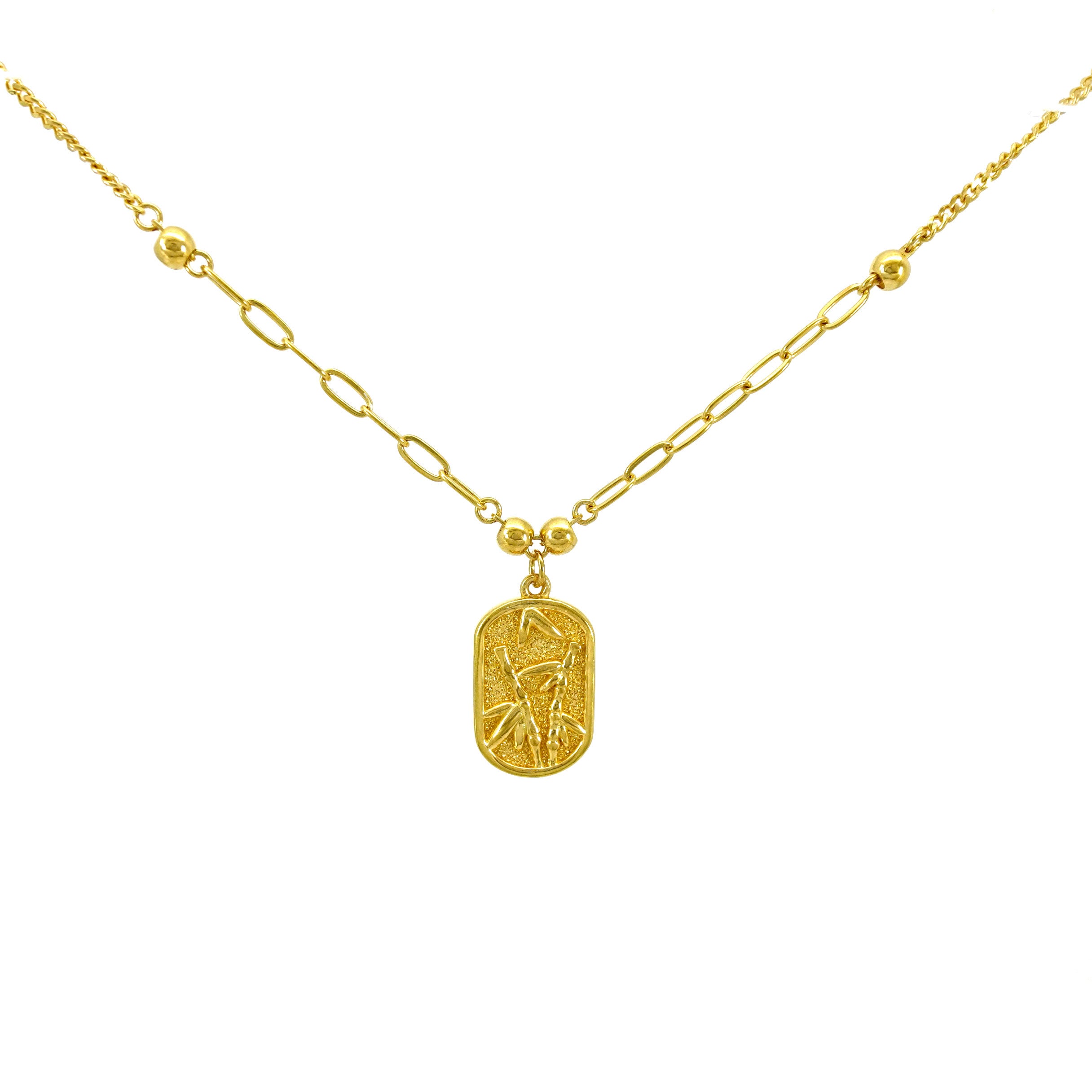 24K Gold Necklace for Women - Elegant Real Gold Pendant Chain Jewelry Gift for Her - Perfect for Weddings, Anniversaries & Special Occasions